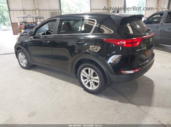 KNDPM3AC1K7512633 2019 KIA SPORTAGE Black უკანა მარცხენა