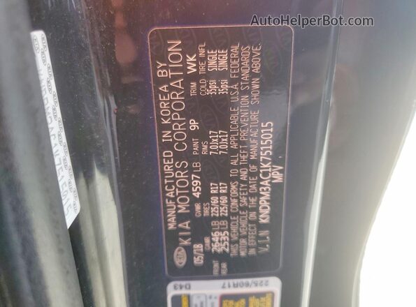 KNDPM3AC1K7515015 2019 KIA SPORTAGE Black 