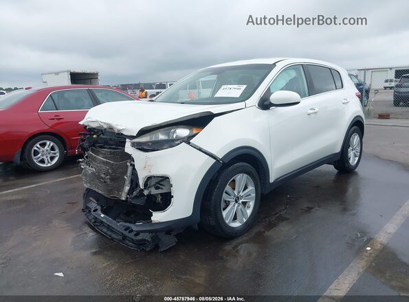 KNDPM3AC1K7562447 2019 KIA SPORTAGE White Przód lewy