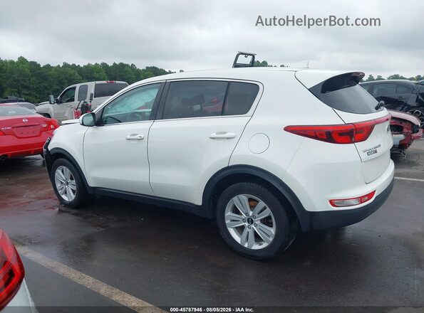 KNDPM3AC1K7562447 2019 KIA SPORTAGE White Widok wnętrza 360 stopni