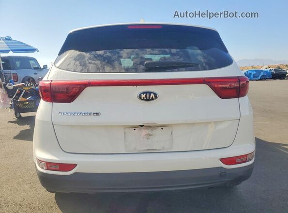 KNDPM3AC1K7590085 2019 KIA SPORTAGE White უკანა ხედი