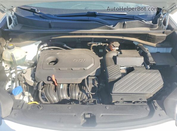 KNDPM3AC1K7590085 2019 KIA SPORTAGE White უკანა სალონის ხედი