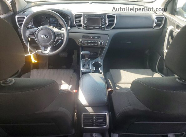 KNDPM3AC1K7590085 2019 KIA SPORTAGE White წინა პანელის ხედი