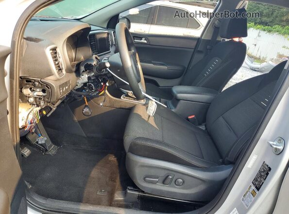KNDPM3AC1L7702739 2020 KIA SPORTAGE Silver Widok wnętrza z przodu