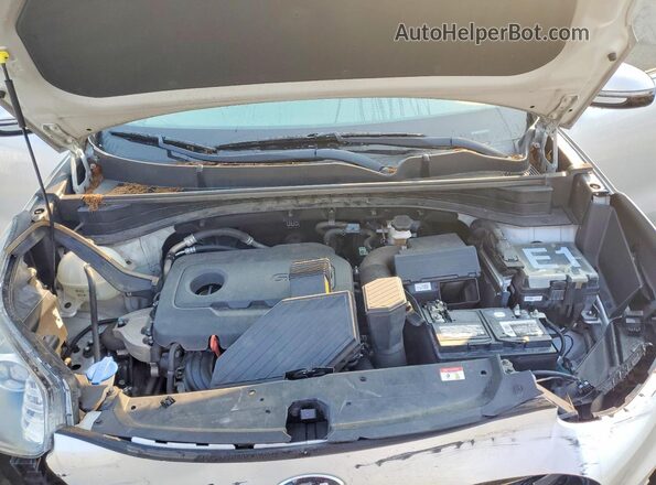KNDPM3AC1L7702739 2020 KIA SPORTAGE Silver Widok wnętrza z tyłu