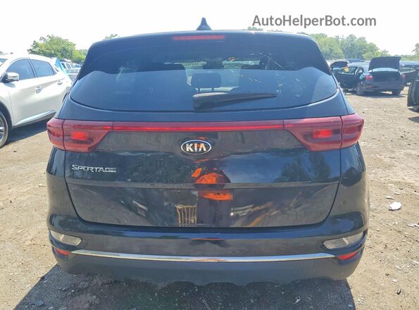 KNDPM3AC1L7783046 2020 KIA SPORTAGE Black Հետևի տեսք