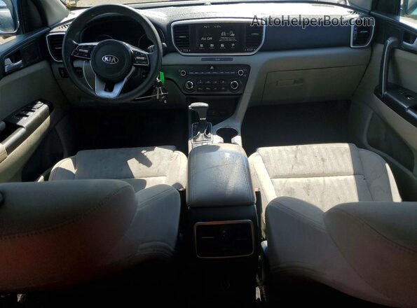 KNDPM3AC1L7783046 2020 KIA SPORTAGE Black Առջևի վահանակի տեսք