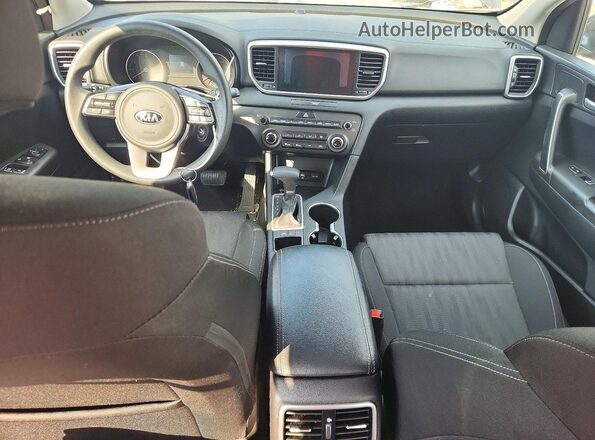 KNDPM3AC1L7805949 2020 KIA SPORTAGE Black წინა პანელის ხედი