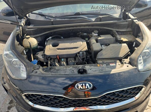 KNDPM3AC1L7805949 2020 KIA SPORTAGE Black ძრავის განყოფილების ხედი