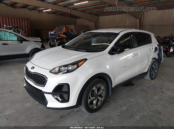 KNDPM3AC1M7915272 2021 KIA SPORTAGE Белый Передняя левая четверть