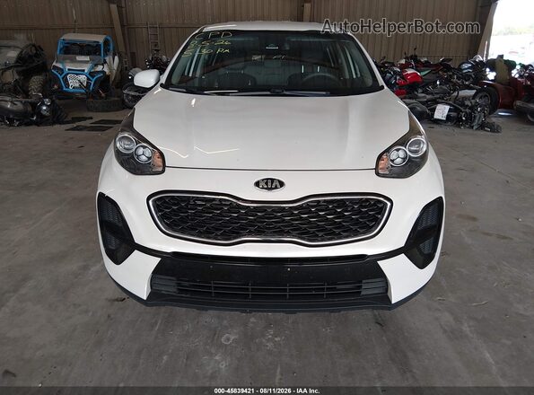 KNDPM3AC1M7915272 2021 KIA SPORTAGE Белый Вид щитка приборов