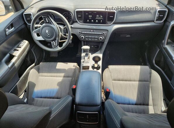 KNDPM3AC1M7942116 2021 KIA SPORTAGE Gray Вид панелі приладів
