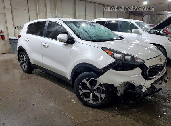 KNDPM3AC1M7942777 2021 KIA SPORTAGE White Передня права чверть
