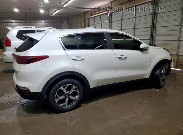 KNDPM3AC1M7942777 2021 KIA SPORTAGE White Задня права чверть