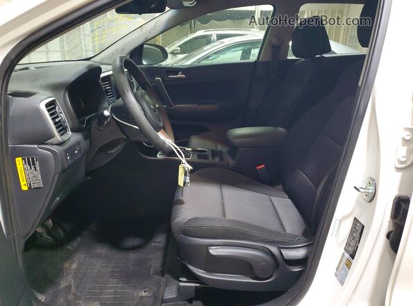 KNDPM3AC1M7942777 2021 KIA SPORTAGE White Вид салону спереду