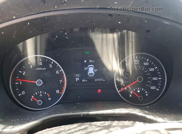KNDPM3AC1N7007065 2022 KIA SPORTAGE Синий Вид щитка приборов