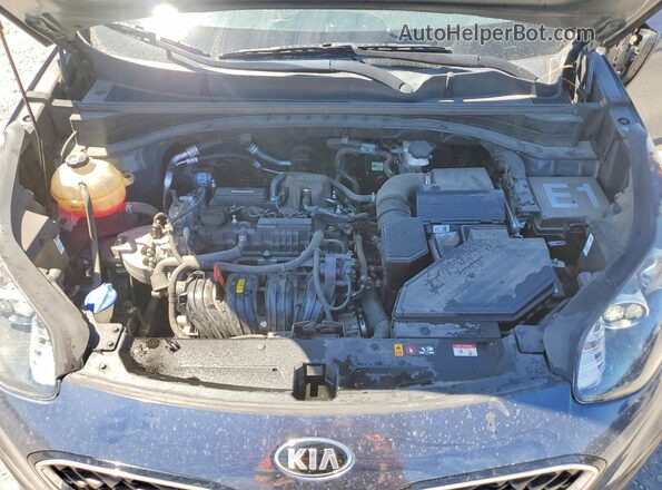 KNDPM3AC1N7007065 2022 KIA SPORTAGE Синий Вид подкапотного пространства