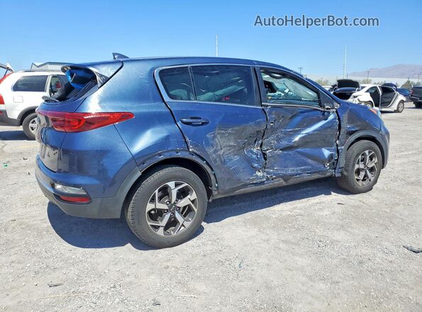 KNDPM3AC1N7007065 2022 KIA SPORTAGE Синий Задняя правая четверть
