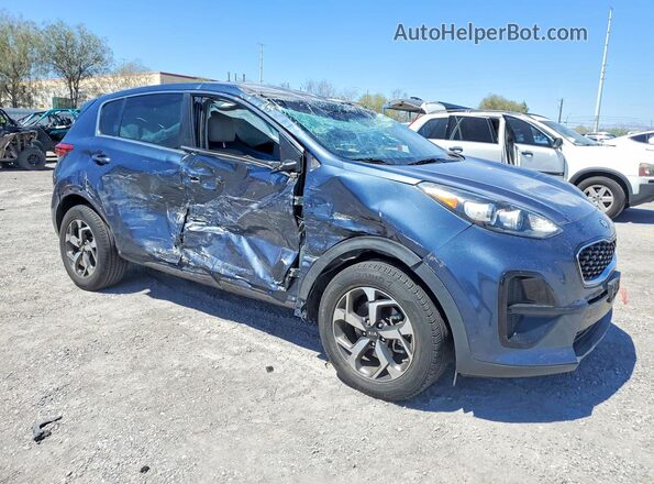 KNDPM3AC1N7007065 2022 KIA SPORTAGE Синий Передняя правая четверть