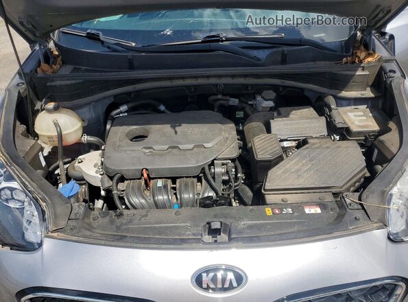 KNDPM3AC1N7956924 2022 KIA SPORTAGE Gray Widok komory silnika