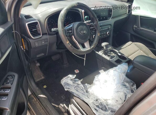 KNDPM3AC1N7956924 2022 KIA SPORTAGE Gray Widok deski rozdzielczej