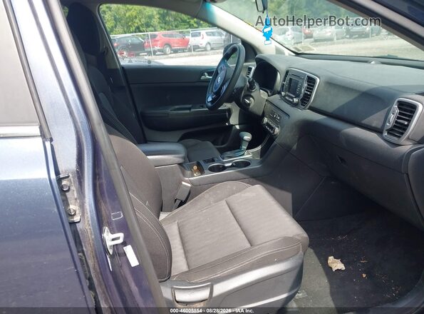 KNDPM3AC2H7041181 2017 KIA SPORTAGE Blue Vista interior delantera