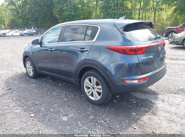 KNDPM3AC2H7041181 2017 KIA SPORTAGE Blue Trasero izquierdo