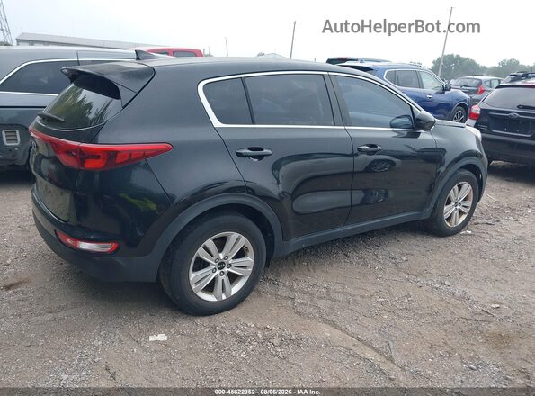 KNDPM3AC2H7080806 2017 KIA SPORTAGE Black Вид задньої частини салону