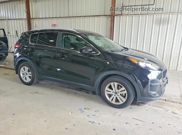 KNDPM3AC2H7233135 2017 KIA SPORTAGE Black Передня права чверть