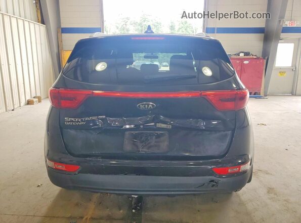 KNDPM3AC2H7233135 2017 KIA SPORTAGE Black Вид ззаду