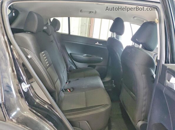 KNDPM3AC2H7233135 2017 KIA SPORTAGE Black Вид задньої частини салону