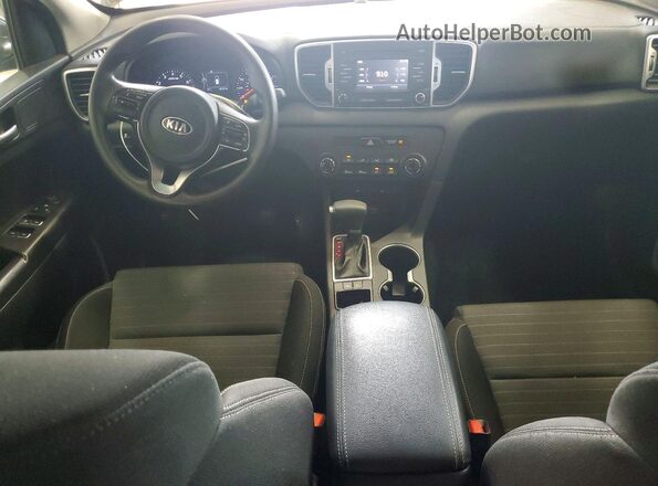KNDPM3AC2H7233135 2017 KIA SPORTAGE Black Вид панелі приладів