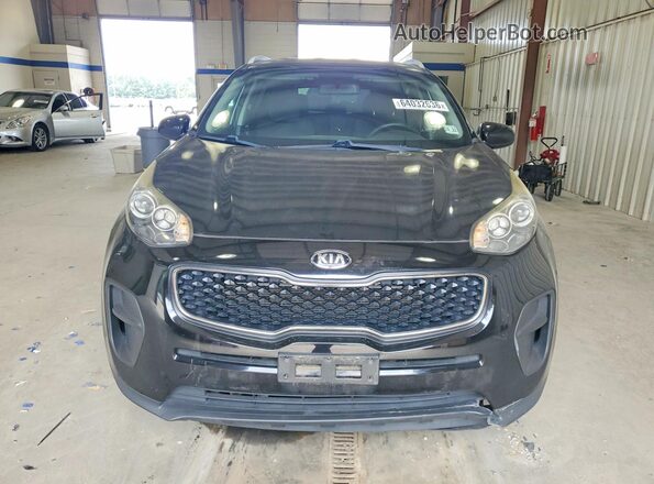 KNDPM3AC2H7233135 2017 KIA SPORTAGE Black Вид спереду