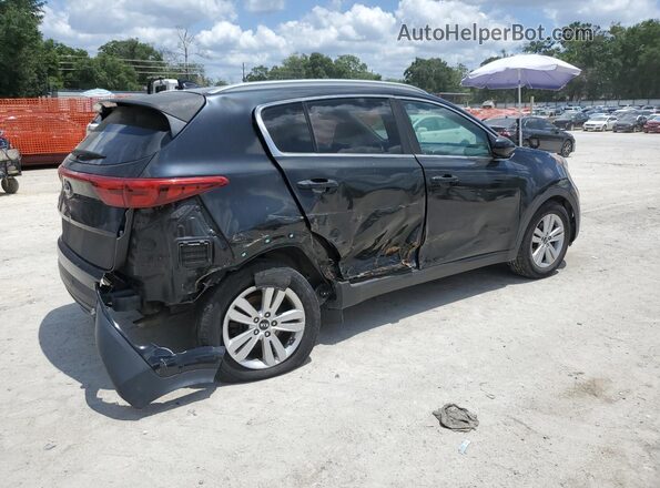 KNDPM3AC2J7354236 2018 KIA SPORTAGE Black Tył prawy