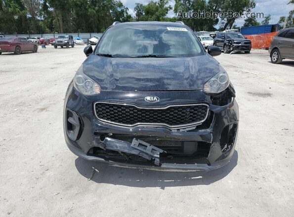 KNDPM3AC2J7354236 2018 KIA SPORTAGE Black Widok z przodu