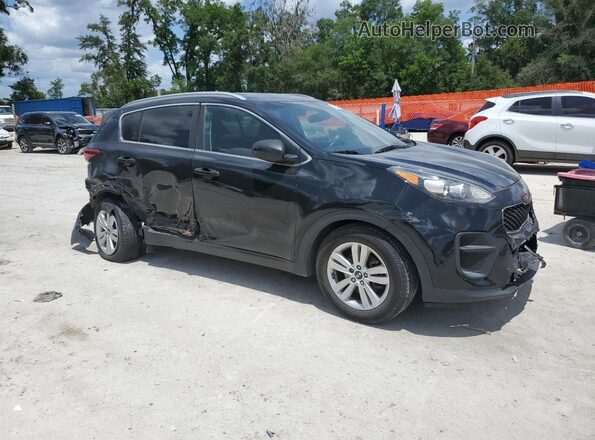 KNDPM3AC2J7354236 2018 KIA SPORTAGE Black Przód prawy