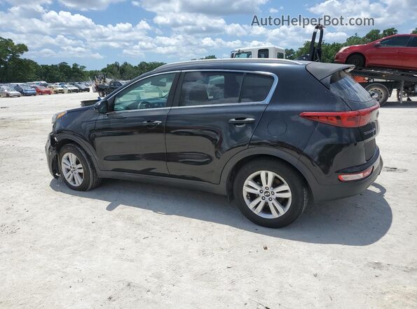 KNDPM3AC2J7354236 2018 KIA SPORTAGE Black Tył lewy