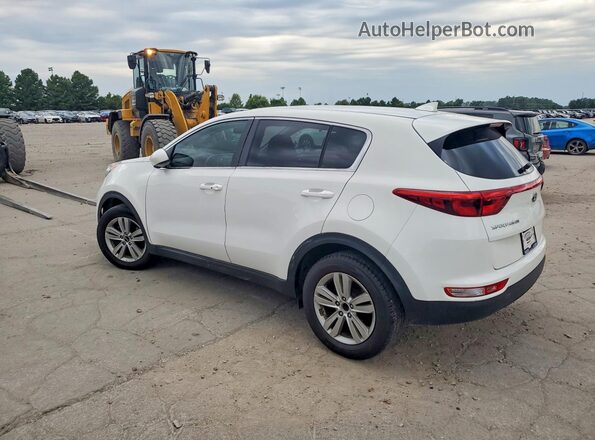 KNDPM3AC2J7394901 2018 KIA SPORTAGE Белый Задняя левая четверть