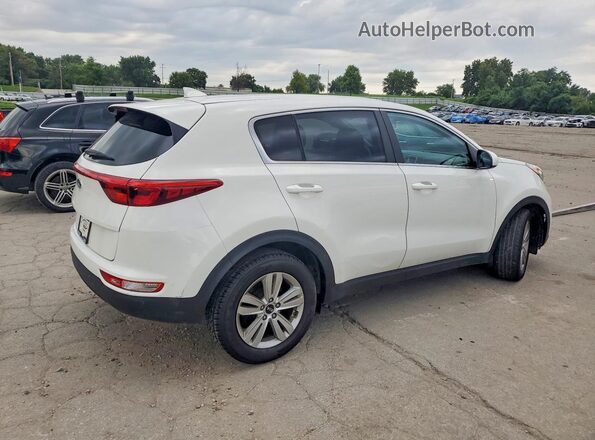 KNDPM3AC2J7394901 2018 KIA SPORTAGE Белый Задняя правая четверть