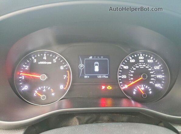 KNDPM3AC2J7394901 2018 KIA SPORTAGE Белый Вид щитка приборов