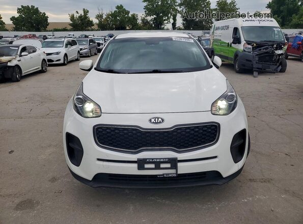 KNDPM3AC2J7394901 2018 KIA SPORTAGE Белый Вид спереди