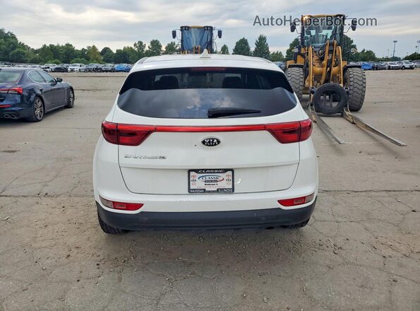 KNDPM3AC2J7394901 2018 KIA SPORTAGE Белый Вид сзади
