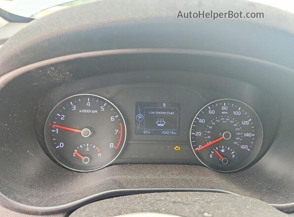 KNDPM3AC2K7509482 2019 KIA SPORTAGE Blue Սարքավորումների վահանակի տեսք
