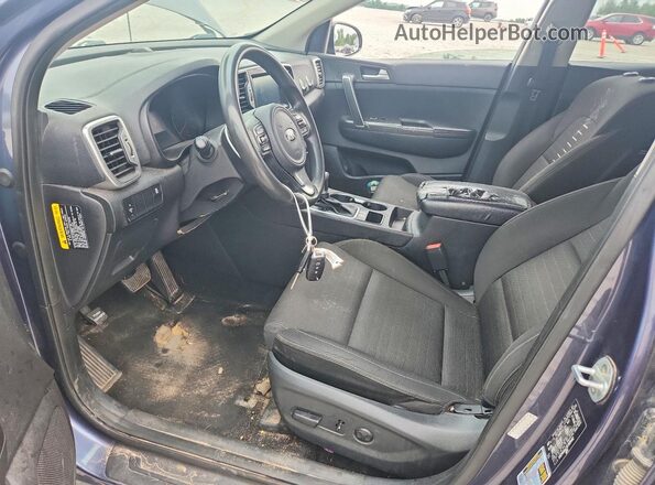 KNDPM3AC2K7509482 2019 KIA SPORTAGE Blue Սալոնի դիմացի տեսք
