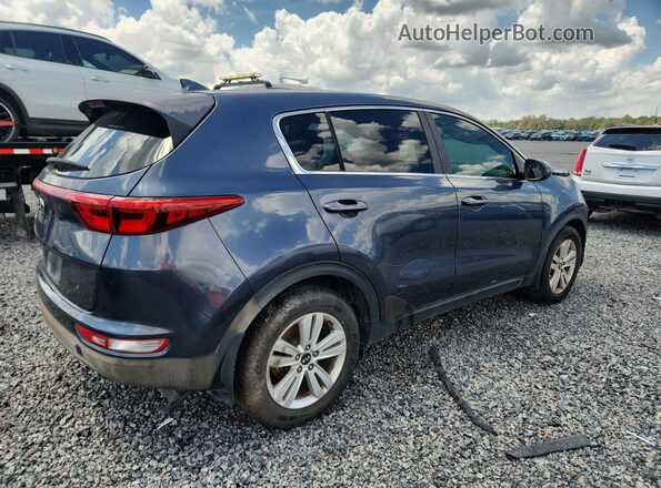 KNDPM3AC2K7543213 2019 KIA SPORTAGE Blue უკანა მარჯვენა
