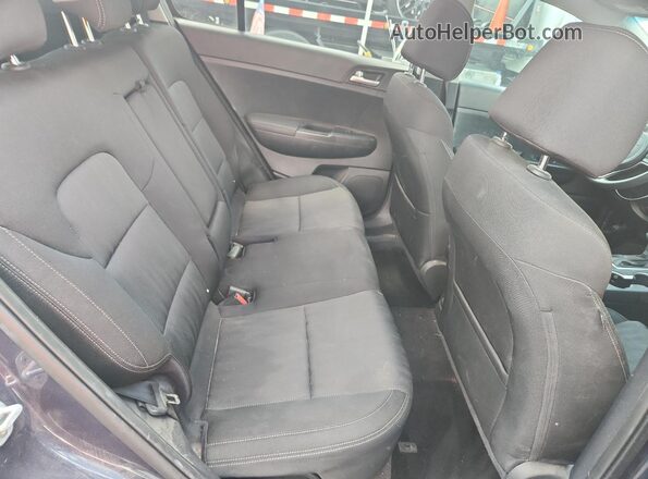 KNDPM3AC2K7543213 2019 KIA SPORTAGE Blue უკანა სალონის ხედი
