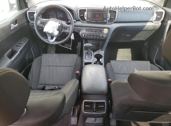 KNDPM3AC2K7595005 2019 KIA SPORTAGE White Առջևի վահանակի տեսք