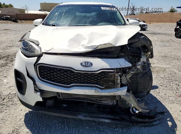 KNDPM3AC2K7595005 2019 KIA SPORTAGE White Դիմացի տեսք