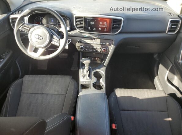 KNDPM3AC2L7768152 2020 KIA SPORTAGE Gray Vista del salpicadero