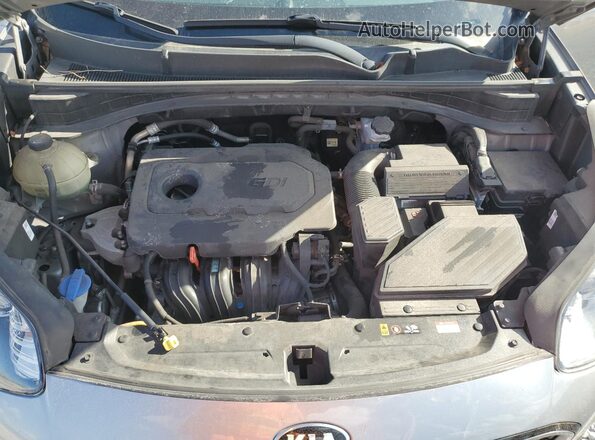 KNDPM3AC2L7768152 2020 KIA SPORTAGE Gray Vista del compartimento del motor